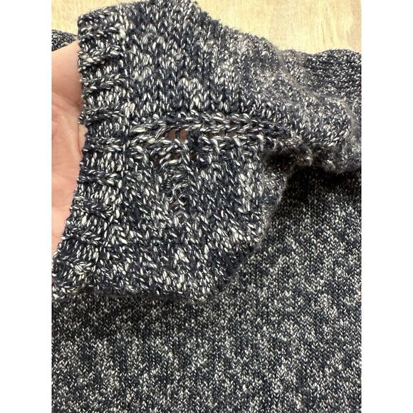 Vince Sweater Black Gray Knit Size M/L Crew Neck - Picture 3 of 6